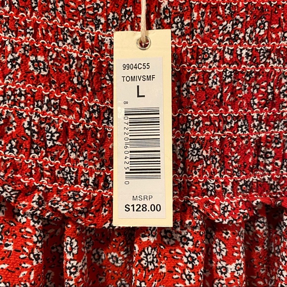 🌸 Max Studio smocked maxi dress - Picture 4 of 5